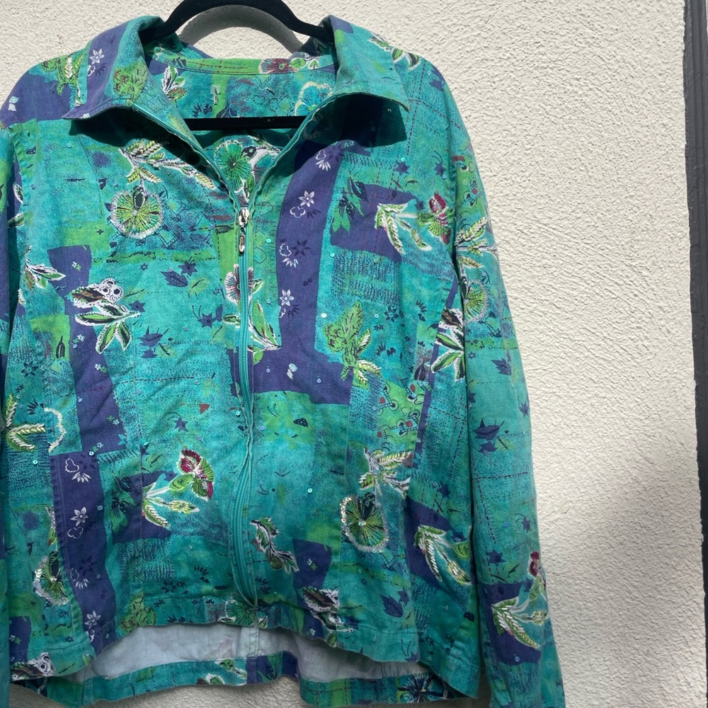 Vintage Patchwork Jacket - image 2